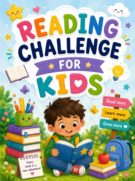 Reading Challenge for Kids cover