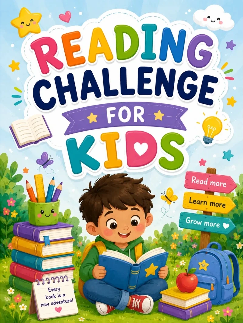 Reading Challenge for Kids cover