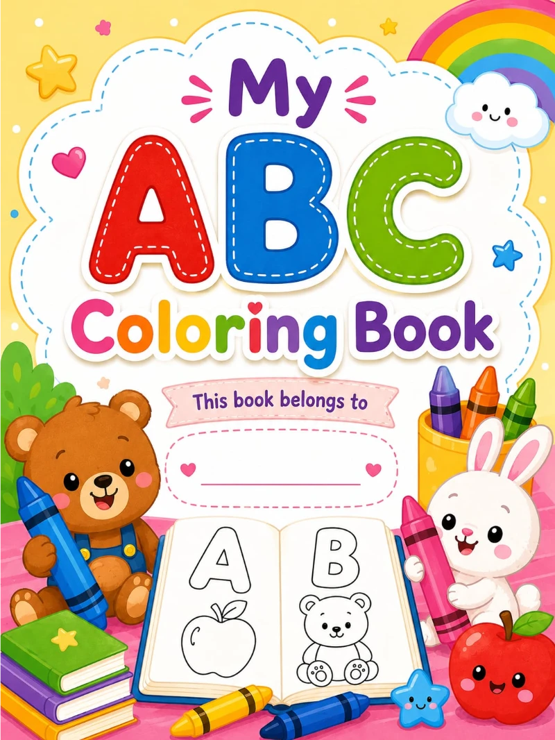 My ABC Coloring Book cover